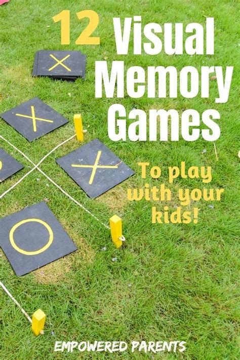 12 Simple Visual Memory Activities and Games for Kids - Empowered Parents