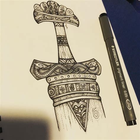 Celtic Sword | Celtic sword, Viking designs, Fun