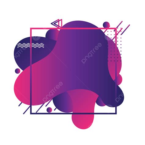 Abstract Shapes Elements Vector PNG Images, Abstract Element Shape Banner, Abstract, Banner ...