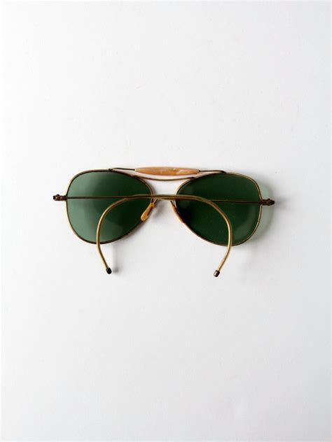 Vintage Aviator Sunglasses - Etsy