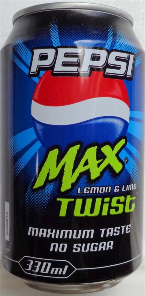 PEPSI-Cola with lemon-lime (diet)-330mL-Great Britain