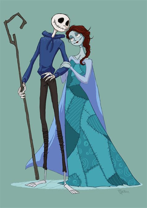 Jack and Sally by Stacheous on DeviantArt