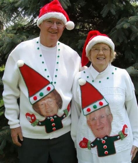 Couples Ugly Christmas Sweaters | Bored Panda