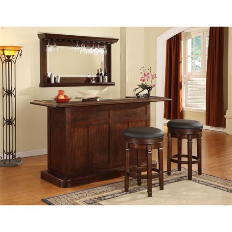 ECI Furniture Nova Bar Set with Wine Storage & Reviews | Wayfair