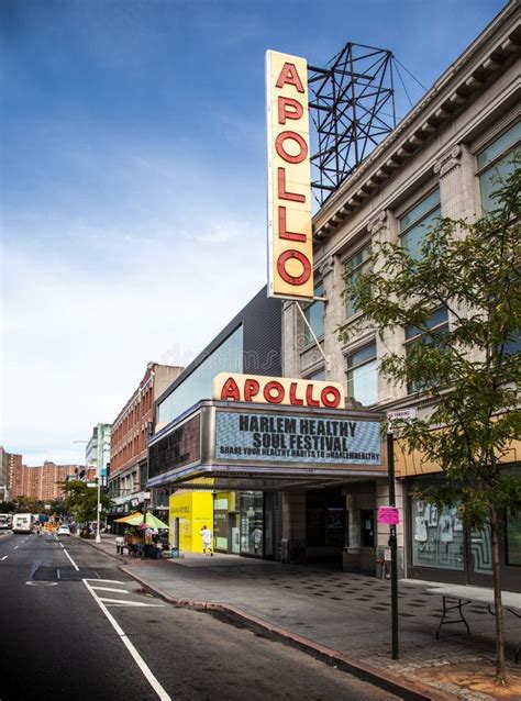 Apollo Theater - Harlem, New York Photo stock éditorial - Image du historique, histoire: 76309778