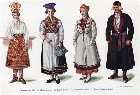 rahvariided | Estonian clothing, Estonian, Folk costume