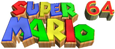 Super Mario 64 Logo PNG Images HD - PNG Play