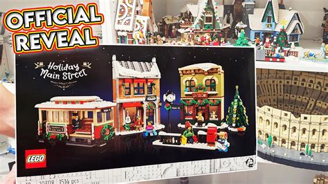 LEGO Holiday Main Street OFFICIAL REVEAL & Winter Village Discussion ...