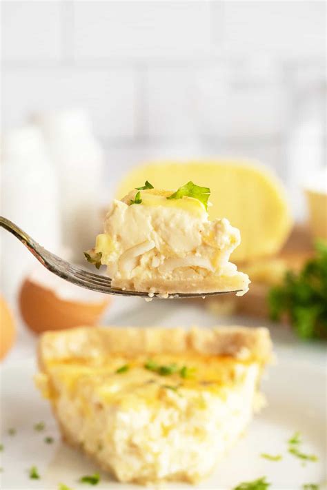 Crab Quiche - The Kitchen Magpie