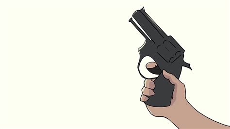 ArtStation - Gun shot 2d Animation