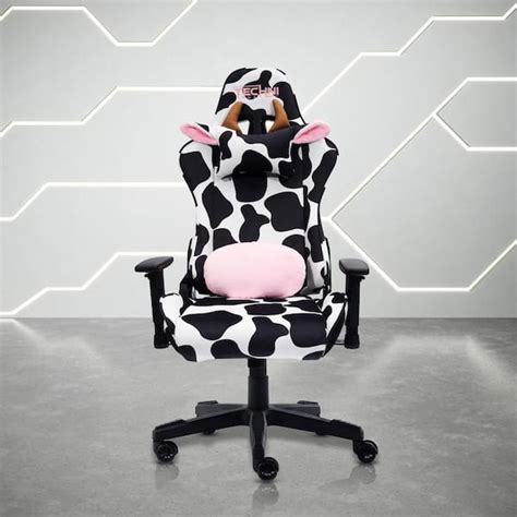 Techni Sport TS85 COW Print LUXX Series Gaming Chair RTA-TS85-COW - The Home Depot