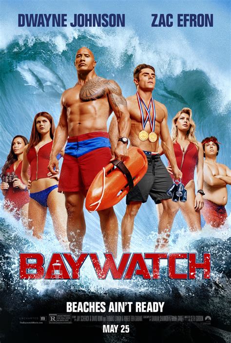 VIEWS ON FILM: Baywatch 2017 * 1/2 Stars