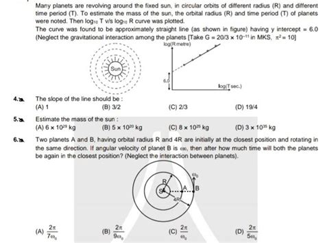 Estimate the mass of the sun : | Filo