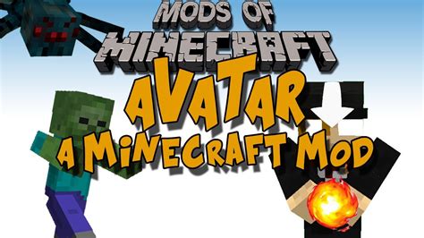 Mods of Minecraft - The Avatar Mod, The Last Airbender - YouTube