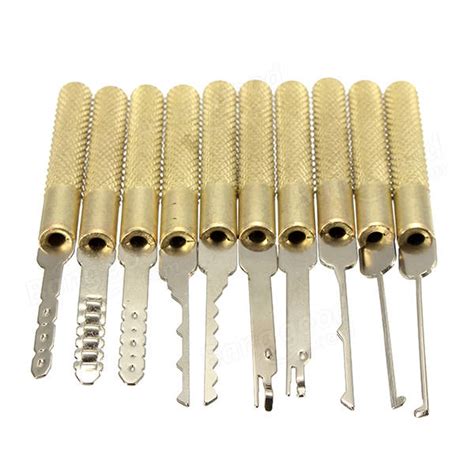 DANIU 18Pcs Dimple Lock Pick Tools Combination Door Openner Locksmith Tool Sale - Banggood.com