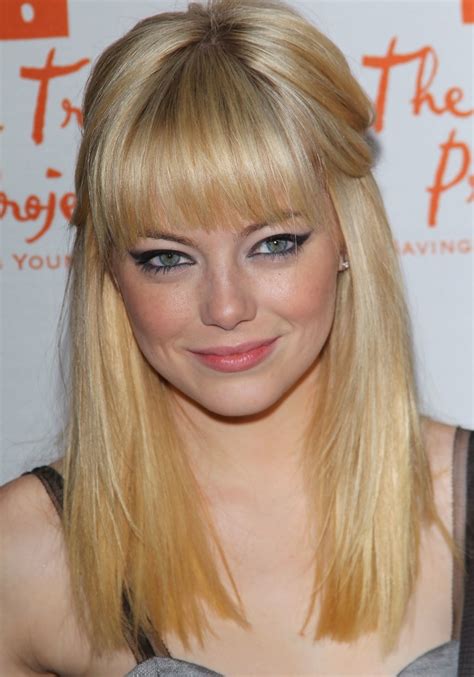 Top 13 Emma Stone Hair Cut With Bangs Shows Class – HairStyles for Women