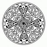 Celtic Mandala Coloring Pages Printable sketch template