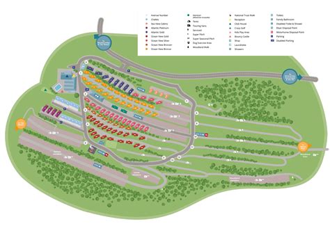 Park Map | Woolacombe Sands Holiday Park