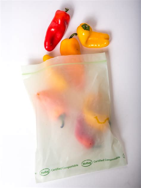 BioBag • Resealable Food Storage Compostable Zipper Bags