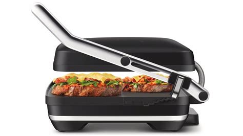 Breville the Toast & Melt 4 Slice Sandwich Press - Black Truffle | Harvey Norman