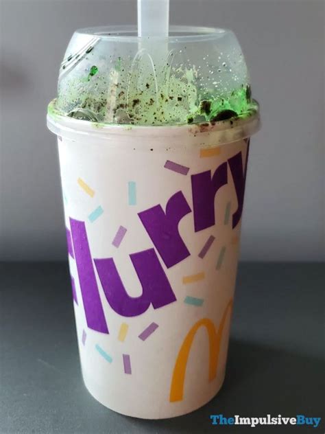 REVIEW: McDonald's Oreo Shamrock McFlurry - The Impulsive Buy