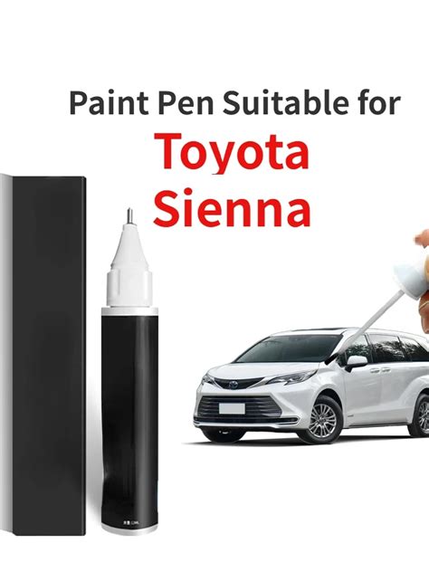 Paint-Pen-Suitable-for-Toyota-Sienna-Paint-Fixer-Platinum-Pearl-White-Sienna-Car-All-Products ...