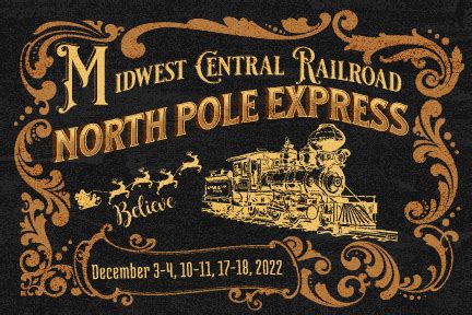 North Pole Express Tickets - Midwest Central Railroad