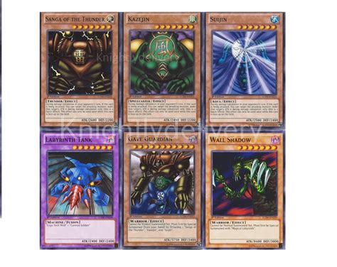 Yugioh Paradox Brothers Complete Deck Gate Guardian Sanga - Etsy