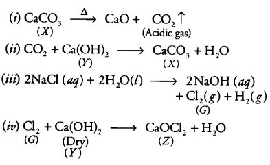 A metal carbonate X on reacting with an acid gives a gas which when ...