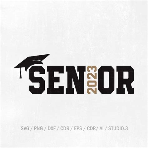 Senior 2023 Svg, Class Of 2023 Svg, Graduation 2023 Svg, High School ...