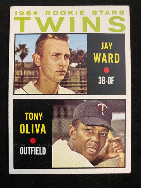 Lot - (VG) 1964 Topps Tony Oliva Rookie #116 Baseball Card