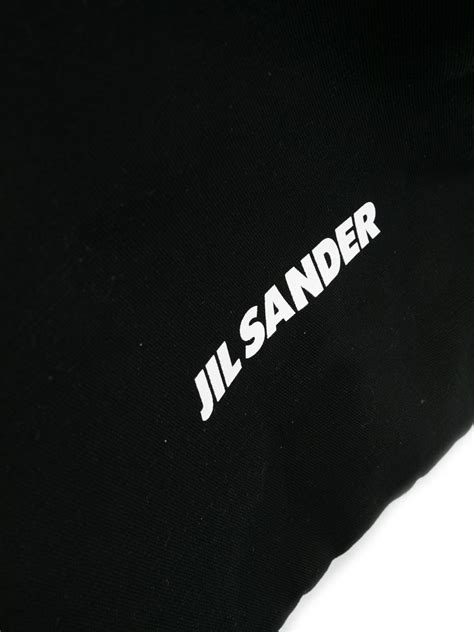 Jil Sander logo-print Tote Bag | Black | FARFETCH