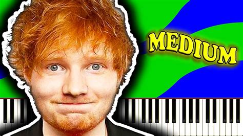 ED SHEERAN - HAPPIER - Piano Tutorial - YouTube