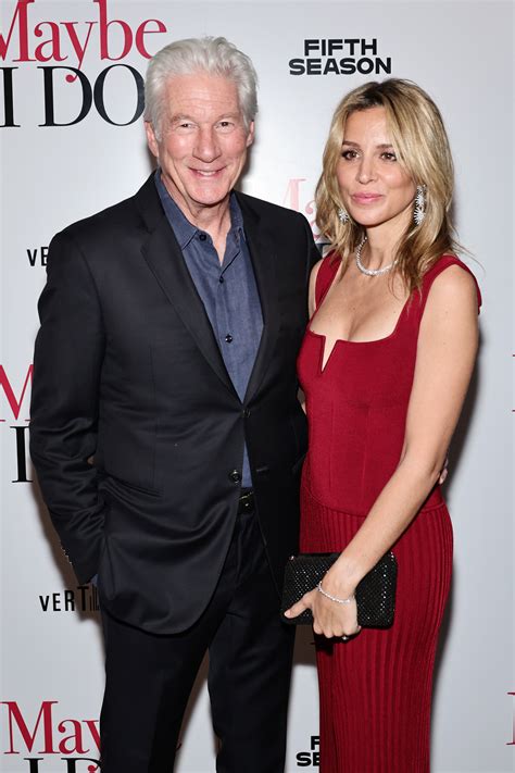 Richard Gere Tenderly Looks at His Wife in Public: 'Love Has No Limits'