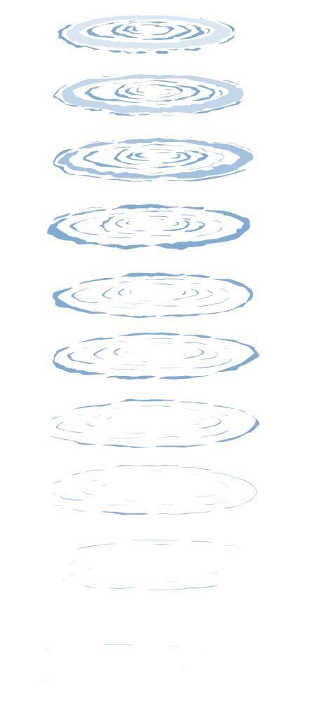 How To Draw Water Ripples | Step By Step Drawing Tutorial