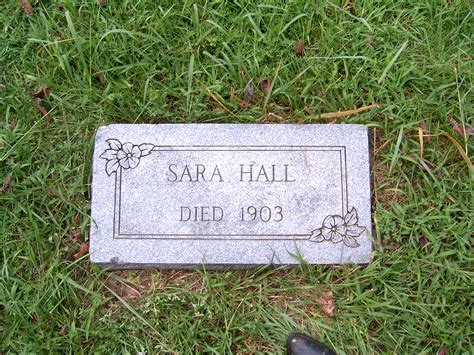 Sara Hall (unknown-1903) - Find a Grave Memorial