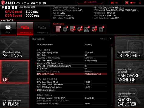 First Time Overclocking, 10700k 5GHz - EVGA Forums