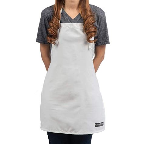 Amazon.com: GIDABRAND White Aprons for Kids – Chef & Art Apron for Children – Ideal Child Apron ...