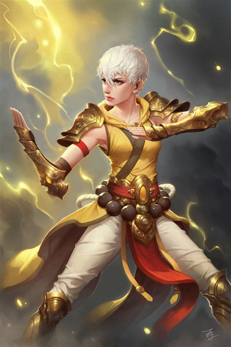 ArtStation - monk of diablo3, f y | Fantasy female warrior, Character ...