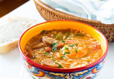 One Pot Creole Chicken, Sausage and Shrimp Gumbo - No Plate Like Home