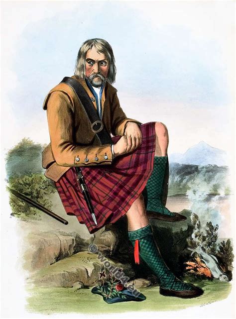 The Clans of the Scottish Highlands and their tartans. | Scottish clan tartans, Clan, Scottish clans