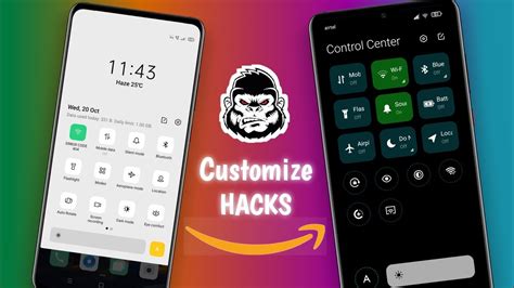 How To Customize CONTROL CENTER In Any Android Devices?? - YouTube