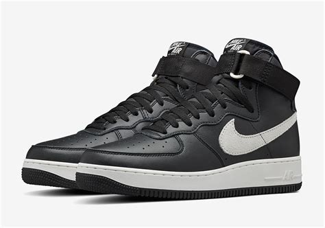 The Nike Air Force 1 High QS Is Releasing In Black And White ...