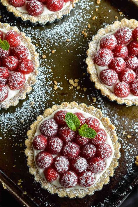 Gluten Free Raspberry Tart Recipe - WonkyWonderful