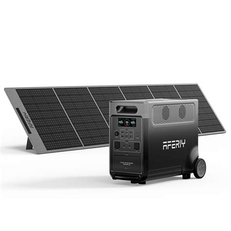 AFERIY P310 3600W Solar Generator Kit – AFERIY UK