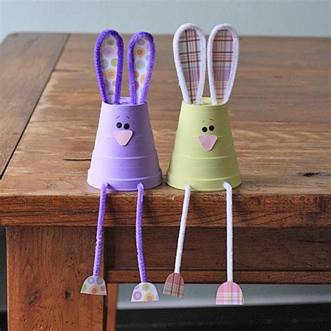 Foam Cup Bunnies - Crafts by Amanda