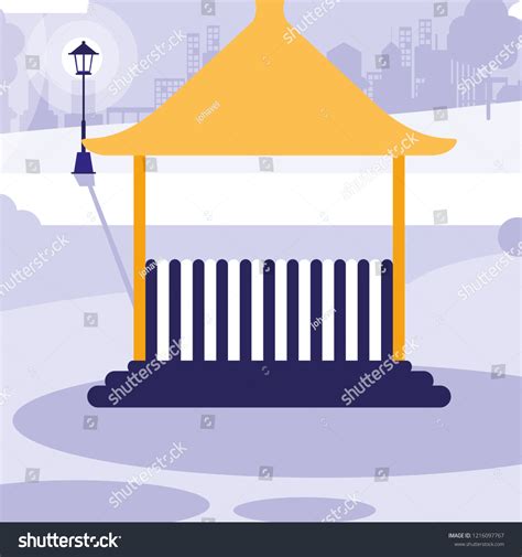 Park Kiosk Design Stock Vector (Royalty Free) 1216097767 | Shutterstock