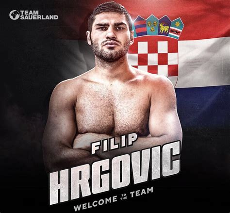 Filip Hrgovic signs with Team Sauerland