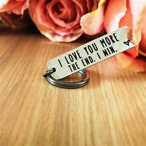 I Love You More Keychain – Yukon Design Studio