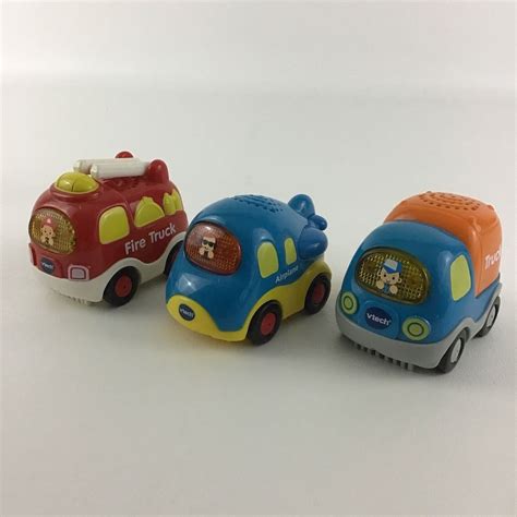 Vtech Go Go Smart Wheels Vehicles Lights Sounds Truck Airplane Fire Truck Toy - Etsy